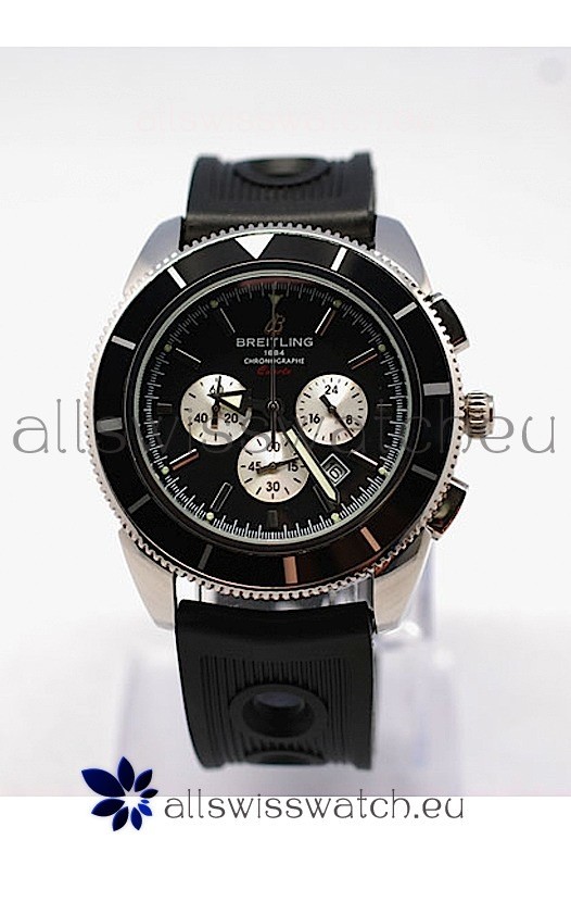 Breitling SuperOcean Heritage Swiss Replica Watch - Rubber Strap
