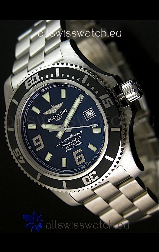 Breitling SuperOcean Abyss Swiss Replica Watch - 1:1 Mirror Replica - 44MM White Markers