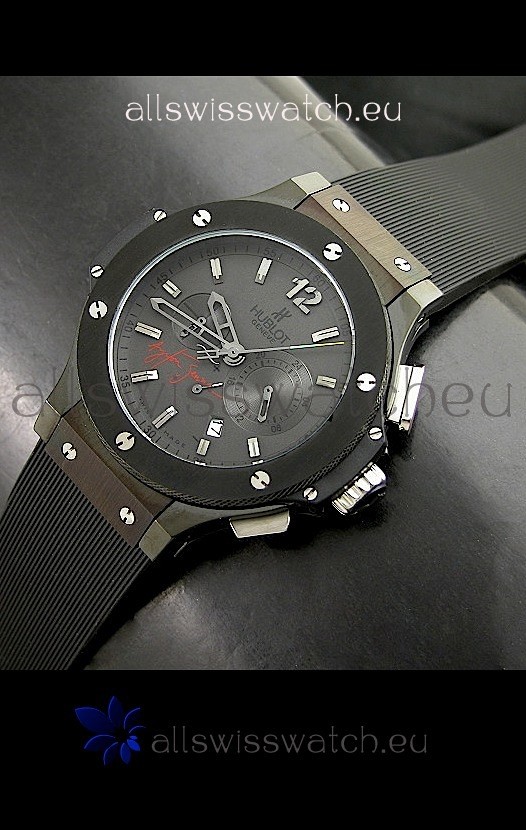 Instituto Aryton Senna Japanese Replica Watch in Black