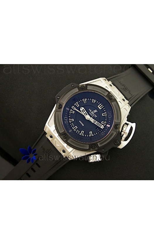 Hublot King Power Diver 4000m Swiss Replica Watch in Black