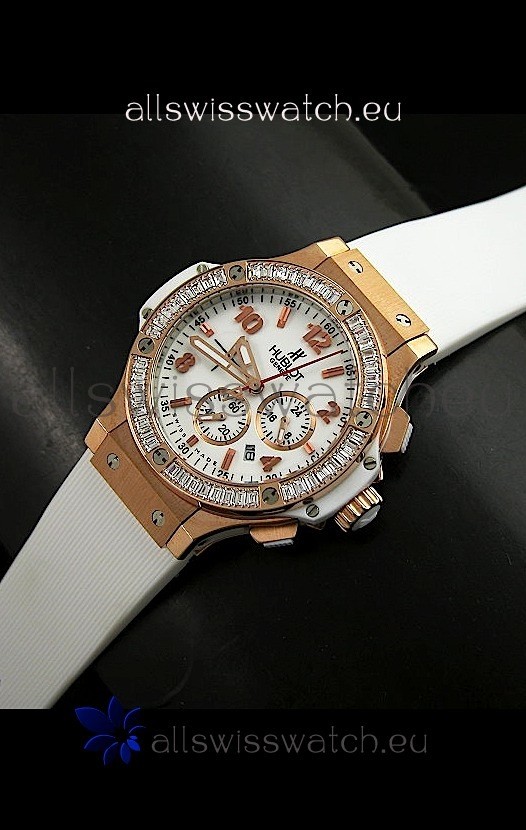 Hublot Geneve Big Bang Japanese Replica Watch in White 
