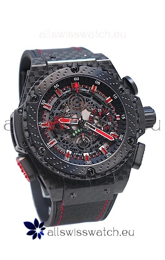Hublot King Power Ayrton Senna Swiss Replica Watch