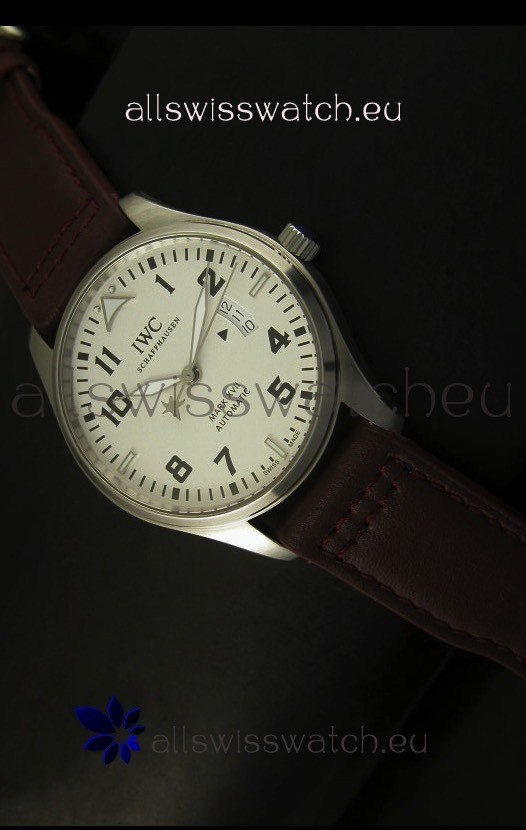 IWC Mark XVII Stainless Steel White Dial Swiss Watch