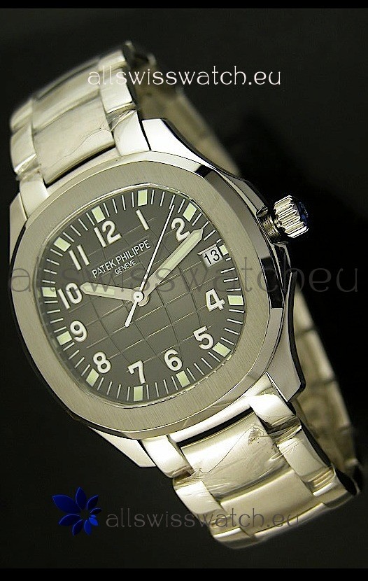 Patek Philippe 5167 Aquanaut Jumbo Swiss Replica Watch - 1:1 Mirror Replica Grey Dial