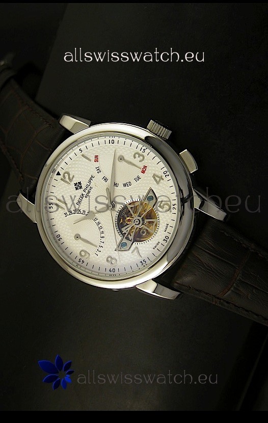 Patek Philippe Grand Complications Tourbillon Automatic Watch in Steel