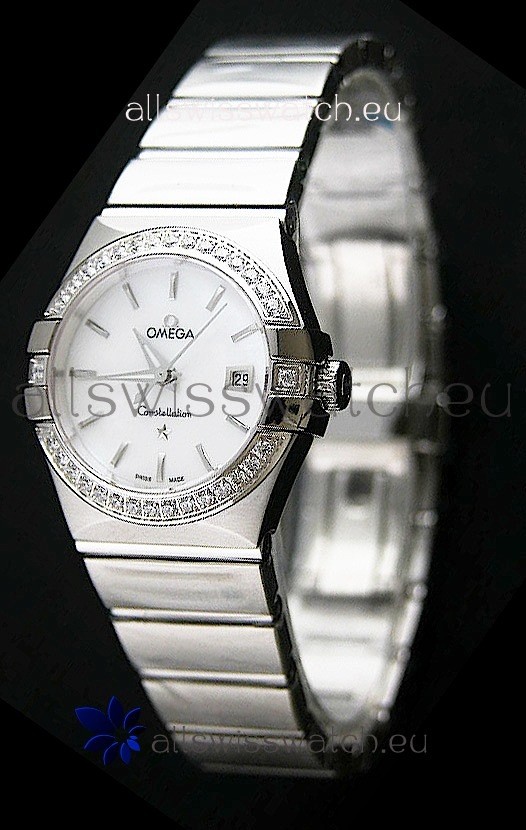 Omega Constellation Ladies Swiss Automatic Watch - 1:1 Mirror Replica 