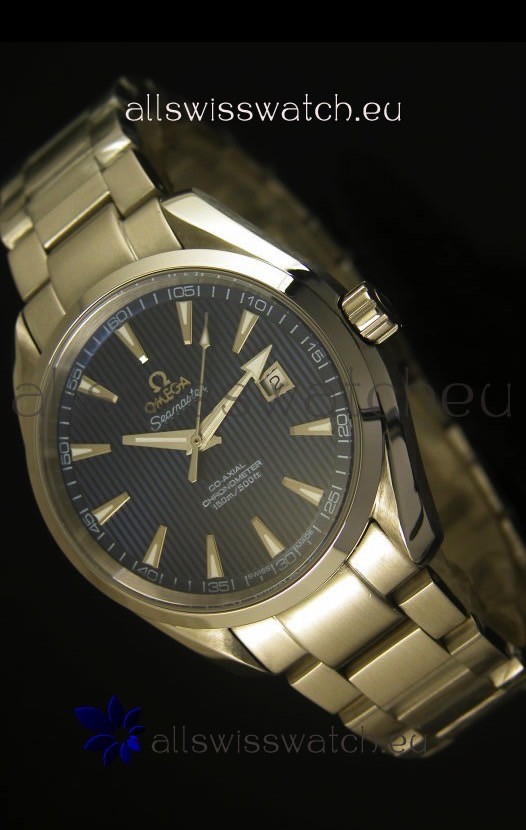 Omega Seamaster Aqua Terra Co-Axial Blue Dial - 1:1 Ultimate Mirror Edition