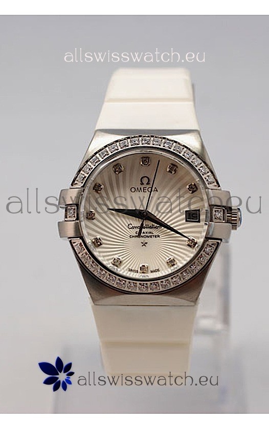 Omega Constellation Ladies Replica Watch - Steel Case - 35MM