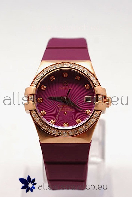 Omega Constellation Ladies Replica Watch - 35MM 