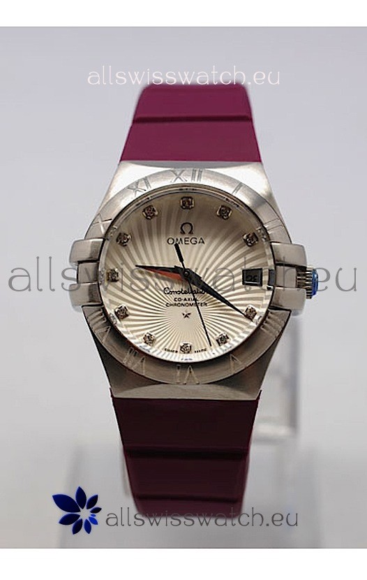 Omega Constellation Ladies Replica Watch - Steel Case - 35MM