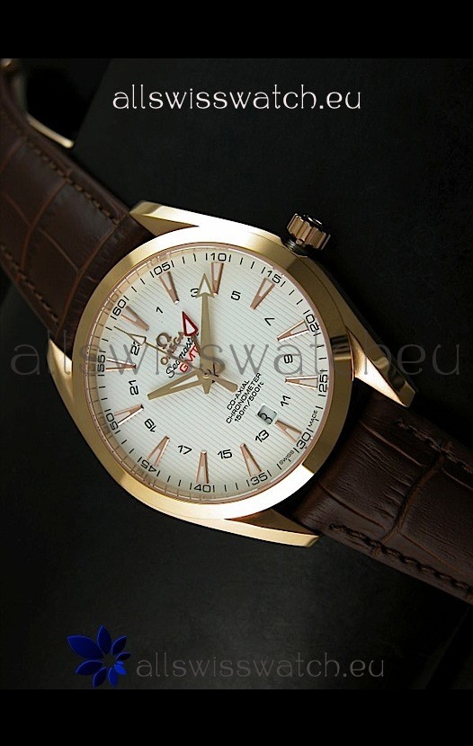 Omega Seamaster Aquaterra Annual Calender GMT Swiss Replica Watch
