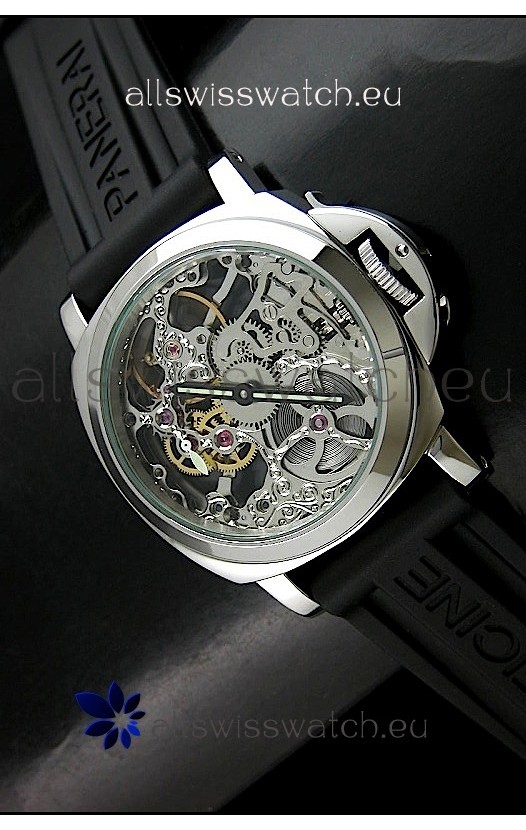 Panerai Luminor Marina Skeleton Dial Swiss Watch