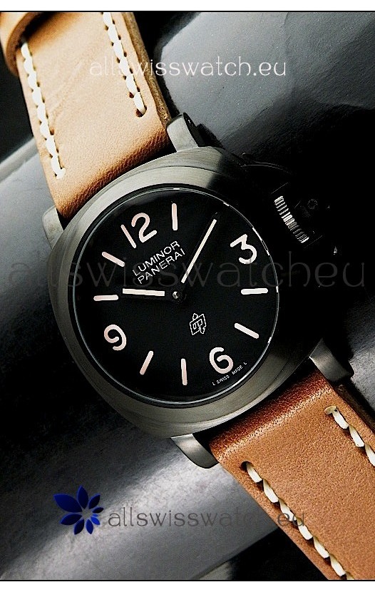 Panerai Luminor PAM 360 Base Model PVD Swiss Watch - 1:1 Mirror Replica