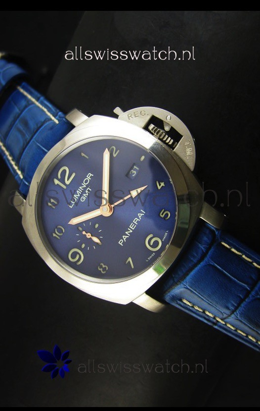 Panerai Luminor Marina GMT PAM437L Titanium Swiss Watch - 1:1 Mirror Replica