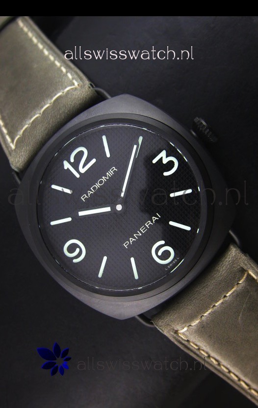 Panerai Radiomir PAM00643 Ceramica 45MM Swiss Watch - Unitas Movement