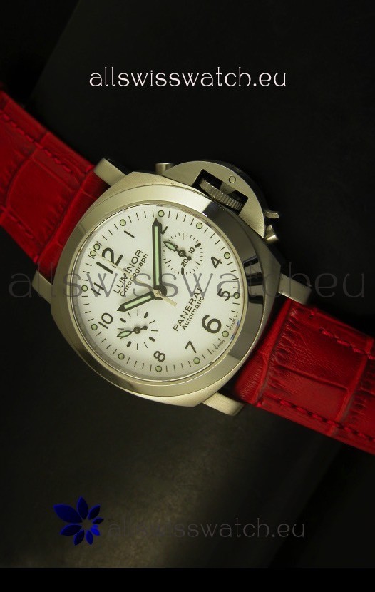 Panerai Luminor Chronograph PAM310 Chronograph White Dial 40MM