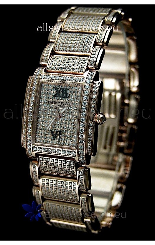 Patek Philippe Twenty Four Rose Gold Ladies Swiss Watch