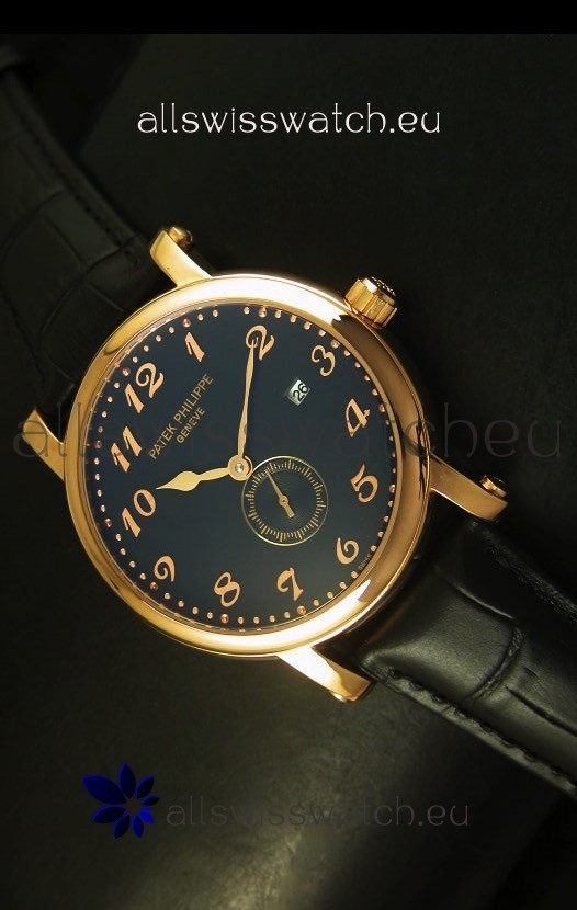 Patek Philippe Calatrava Rose Gold Watch Japanese Movement