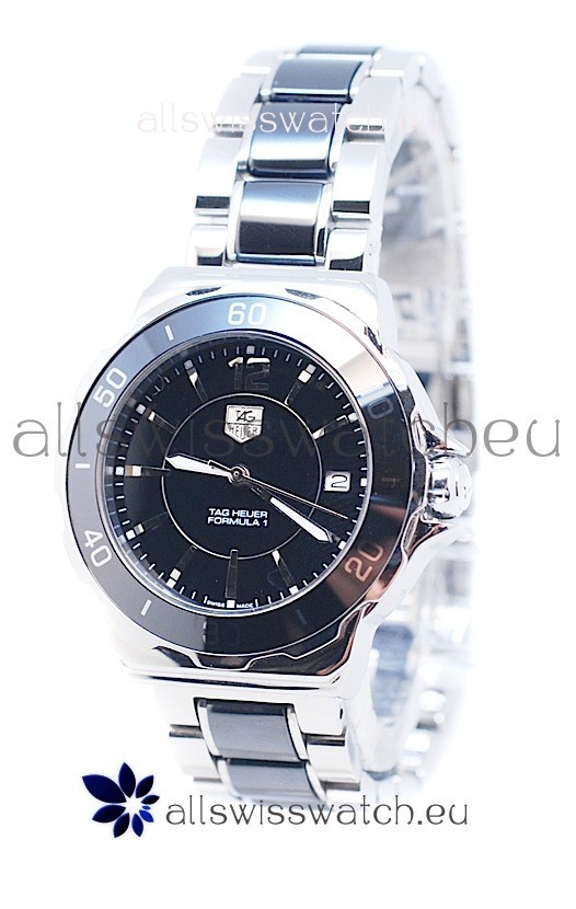 Tag Heuer Formula 1 Quartz Steel Black Ceramic Watch