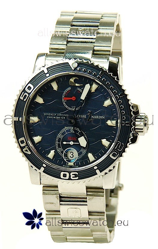 Ulysse Nardin Maxi Marine Chronometer Swiss Replica Watch