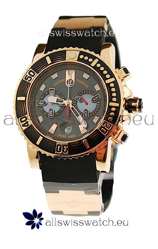 Ulysse Nardin Maxi Marine Chronograph Replica Watch