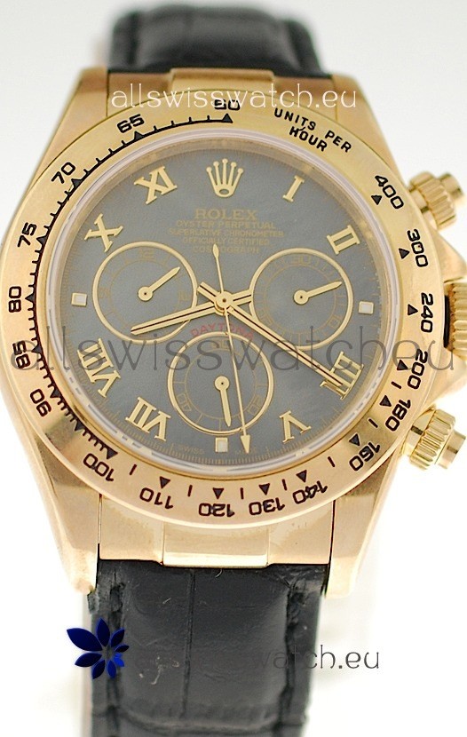 Rolex Daytona Gold Japanese Replica Watch