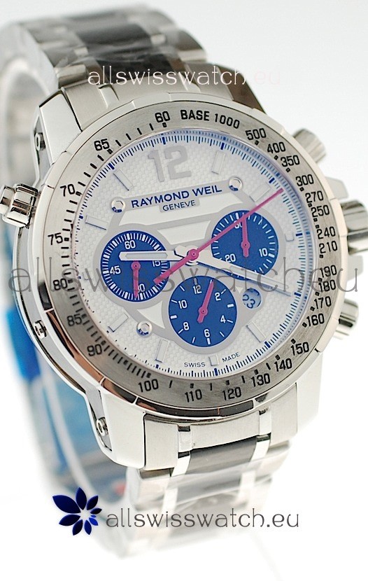 Raymond Weil Nabucco Exceptional Architectural Power Swiss Replica Watch in White Dial