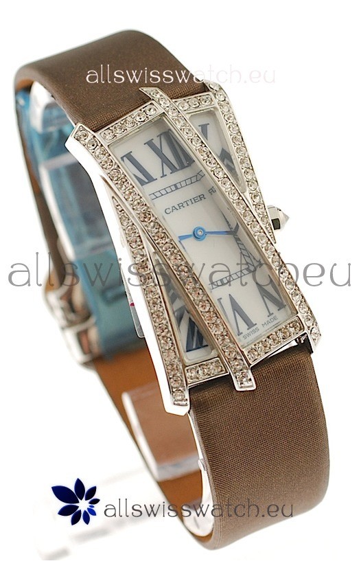 Cartier Tank Crash Ladies Swiss Watch