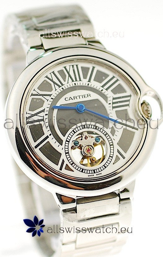 Ballon Bleu De Cartier flying Tourbillon Japanese Replica Watch