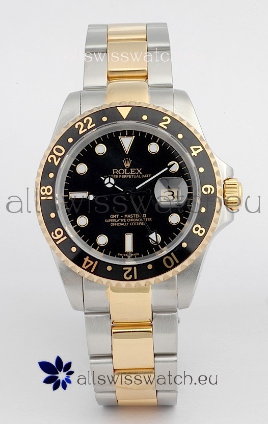 Rolex GMT Masters Two Tone Swiss Replica Watch