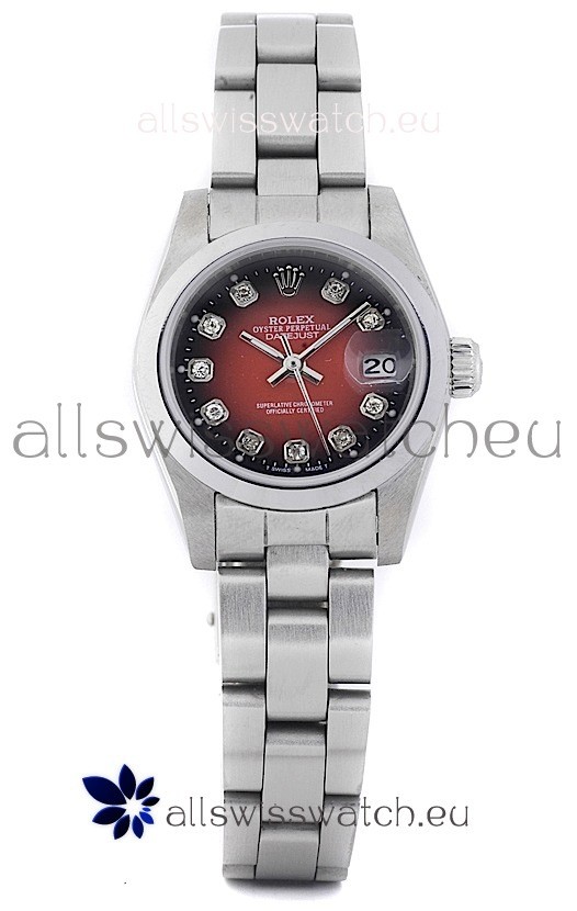 Rolex DateJust - Silver Lady's Swiss Replica Watch