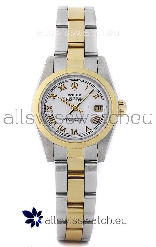 Rolex DateJust - Two Tone Lady Swiss Replica Watch