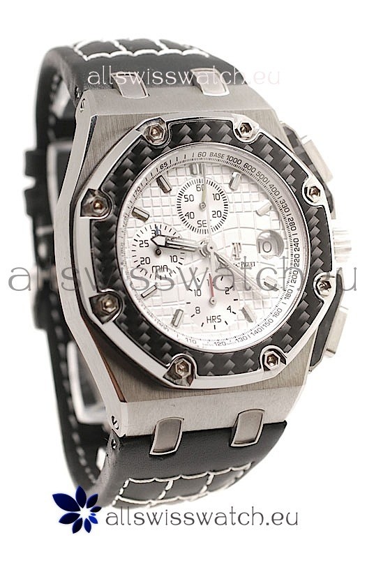 Audemars Piguet Royal Oak Offshore Juan Pablo Montoya Swiss Watch - Secs hands running at 12 O Clock