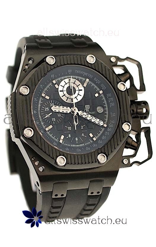 Audemars Piguet Royal Oak Offshore Survivor Swiss Chronograph Watch in Black