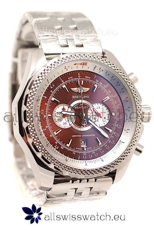 Breitling For Bentley Supersports Japanese Replica Watch in Brown Dial