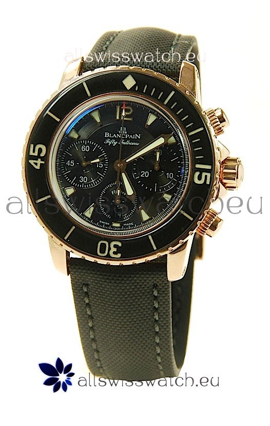Blancpain Fifty Fathoms Flyback Chronograph Swiss Watch