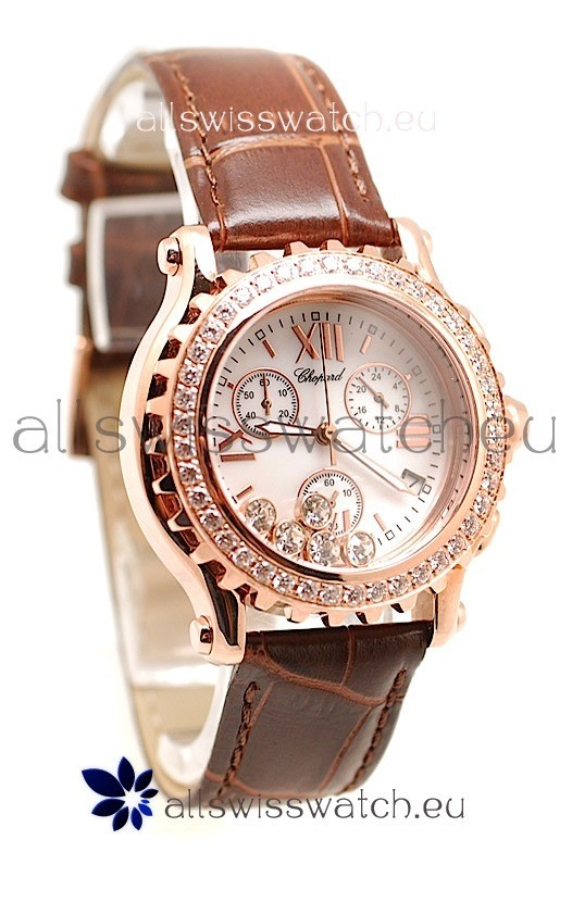 Chopard Happy Sport Ladies Swiss Replica Watch