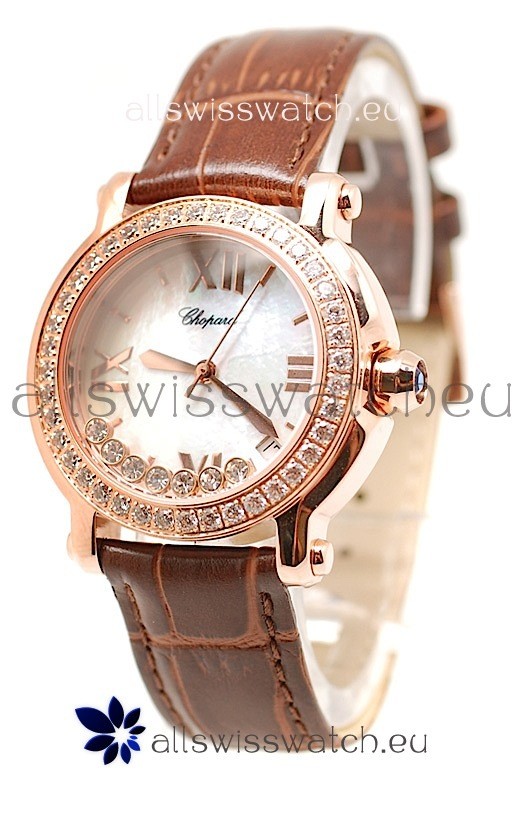 Chopard Happy Sport Ladies Swiss Replica Watch