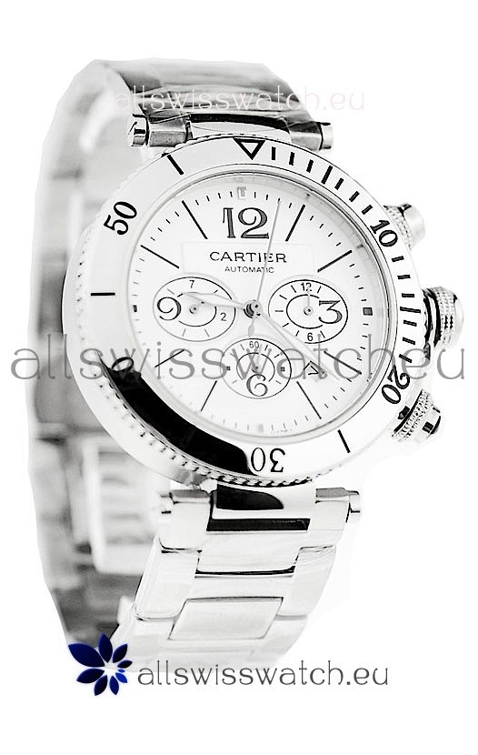 Cartier Pasha Seatimer Japanese Replica Watch