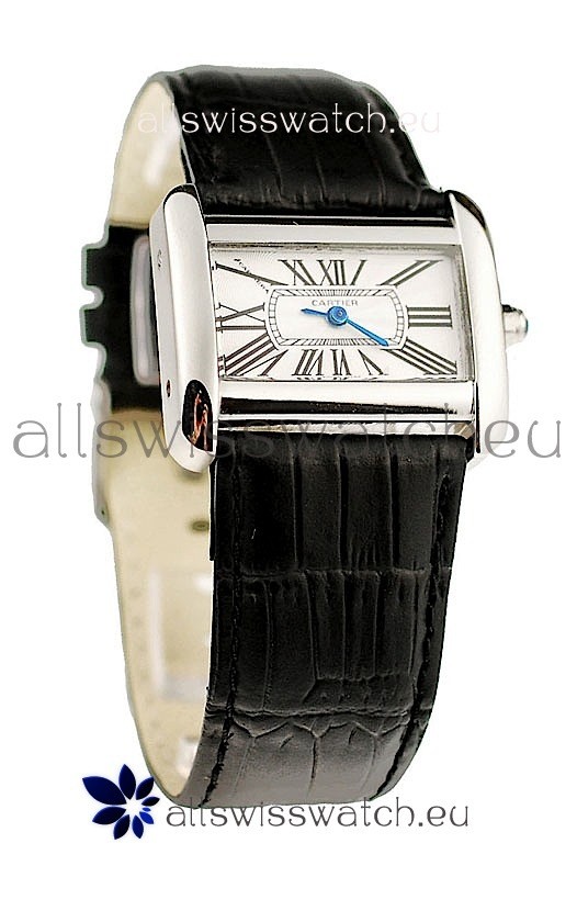Cartier Tank Divan Japanese Replica Ladies Watch