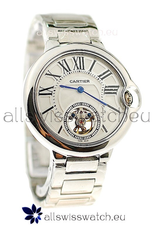 Ballon Bleu De Cartier flying Tourbillon Japanese Replica Watch