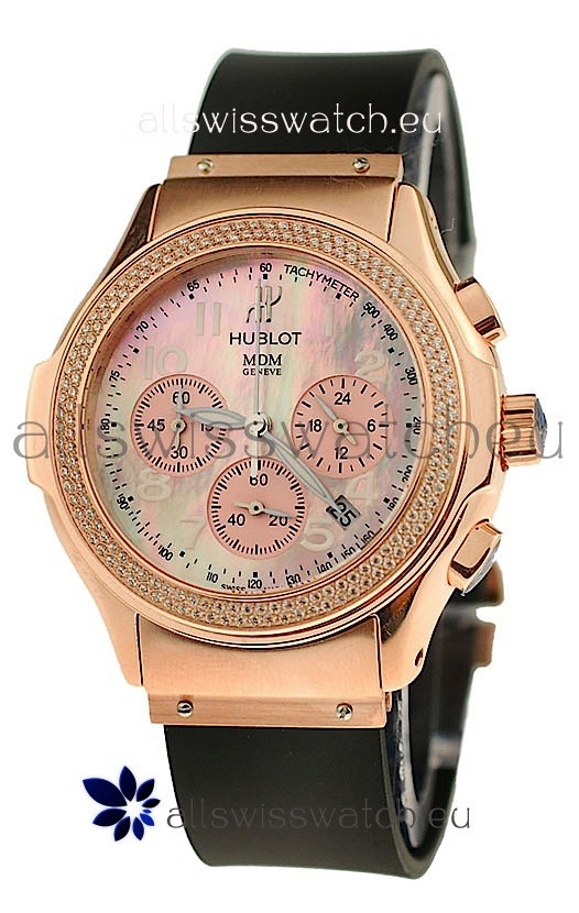 Hublot MDM Chronograph Swiss Replica Watch