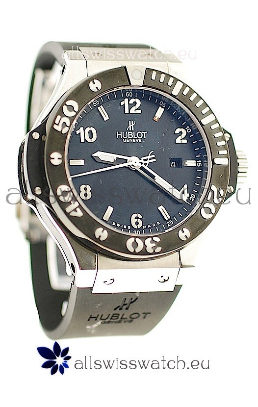 Hublot Big Bang King Swiss Replica Watch in Black PVD Bezel