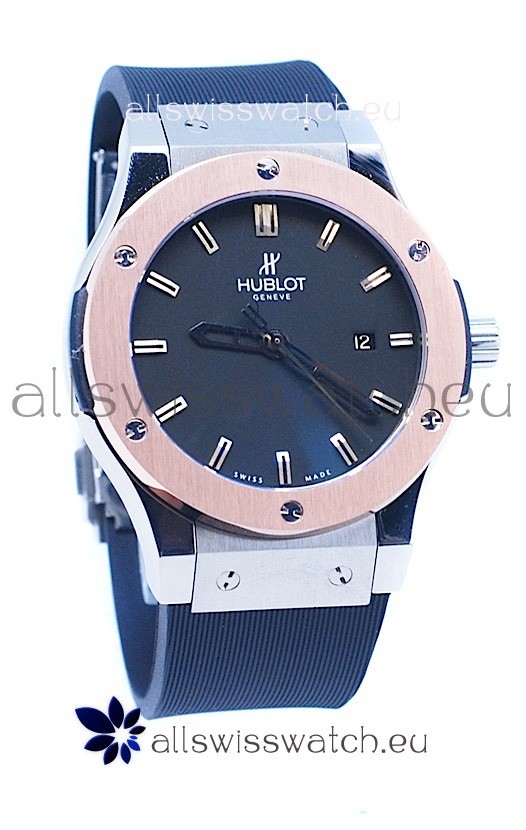 Hublot Geneve Classic Fusion Zirconium Gold Swiss Replica Watch