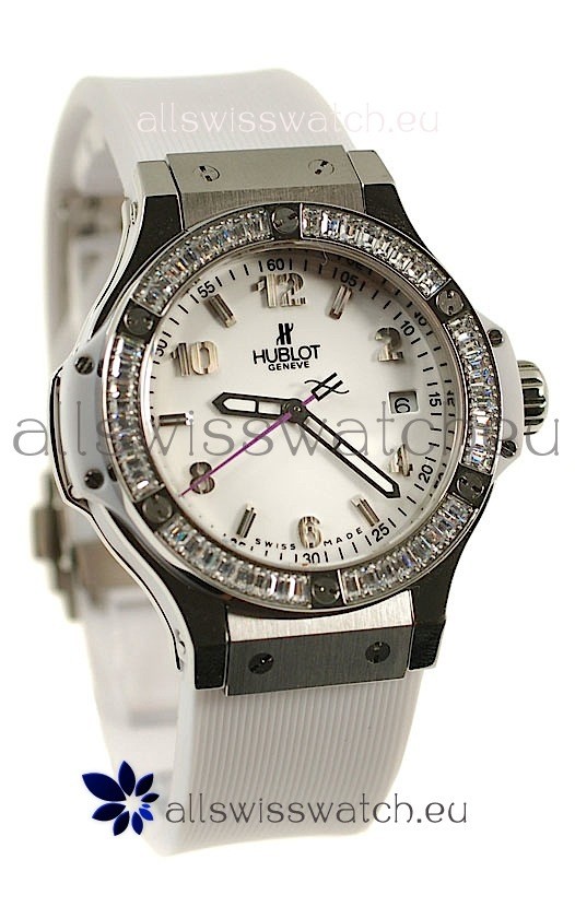 Hublot Big Bang White Jewelry Swiss Replica Watch
