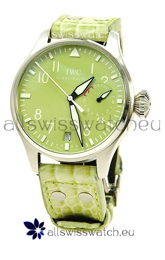 IWC Big Pilot Swiss Replica Watch in Green