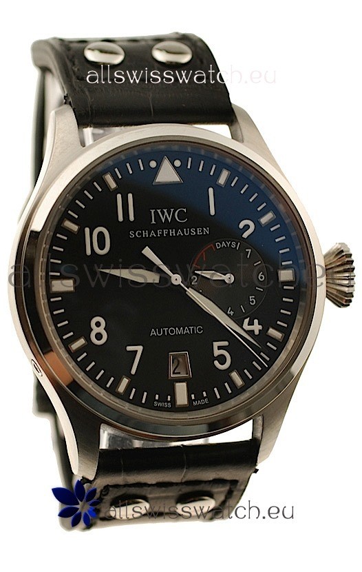 IWC Big Pilot Swiss Replica Watch in Black