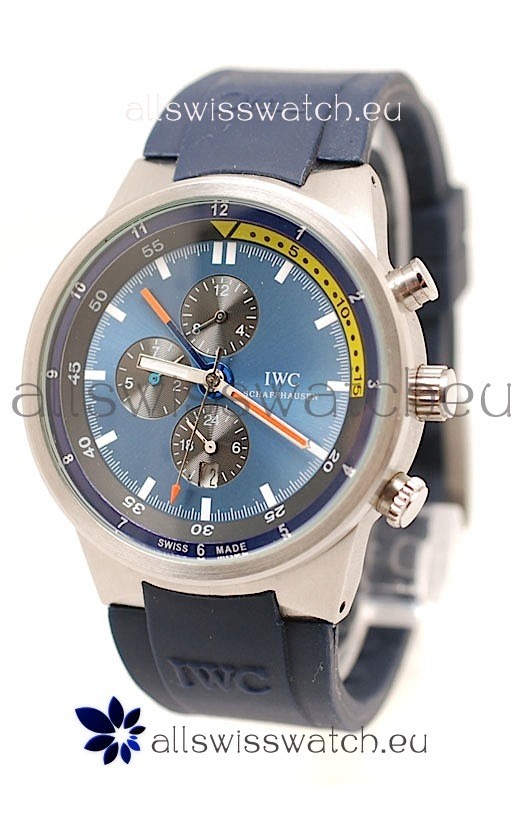 IWC Aquatimer Japanese Replica Watch in White Dial