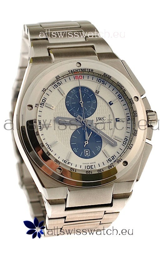 IWC Ingenieur Chronograph Japanese Watch in White Dial