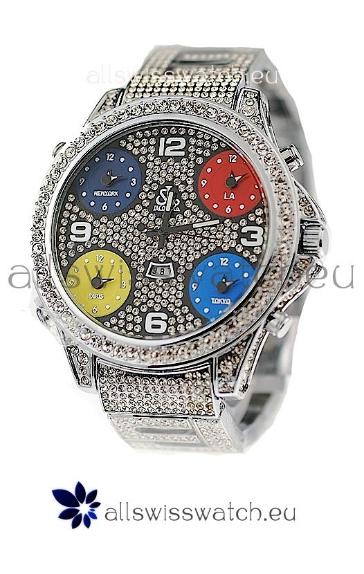 Jacob & Co Diamond Watch in Arabic Markers